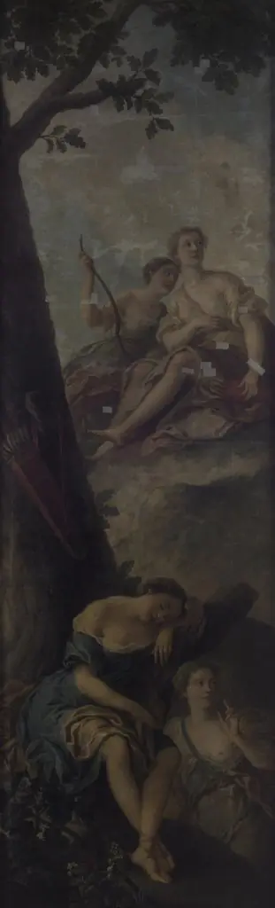 Sleeping Diana with Nymphs