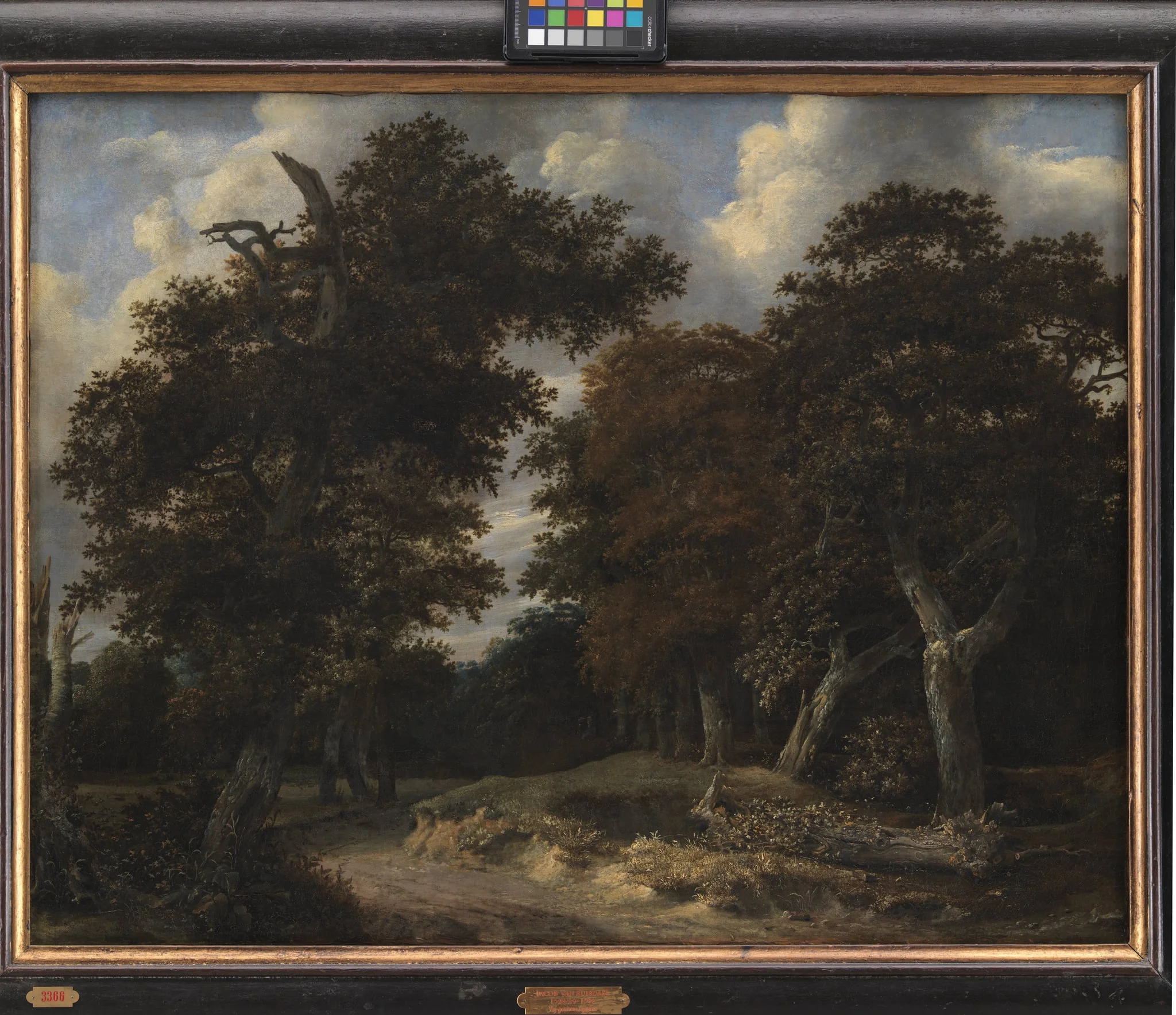 Road through an Oak Forest, by Unknown, 1650