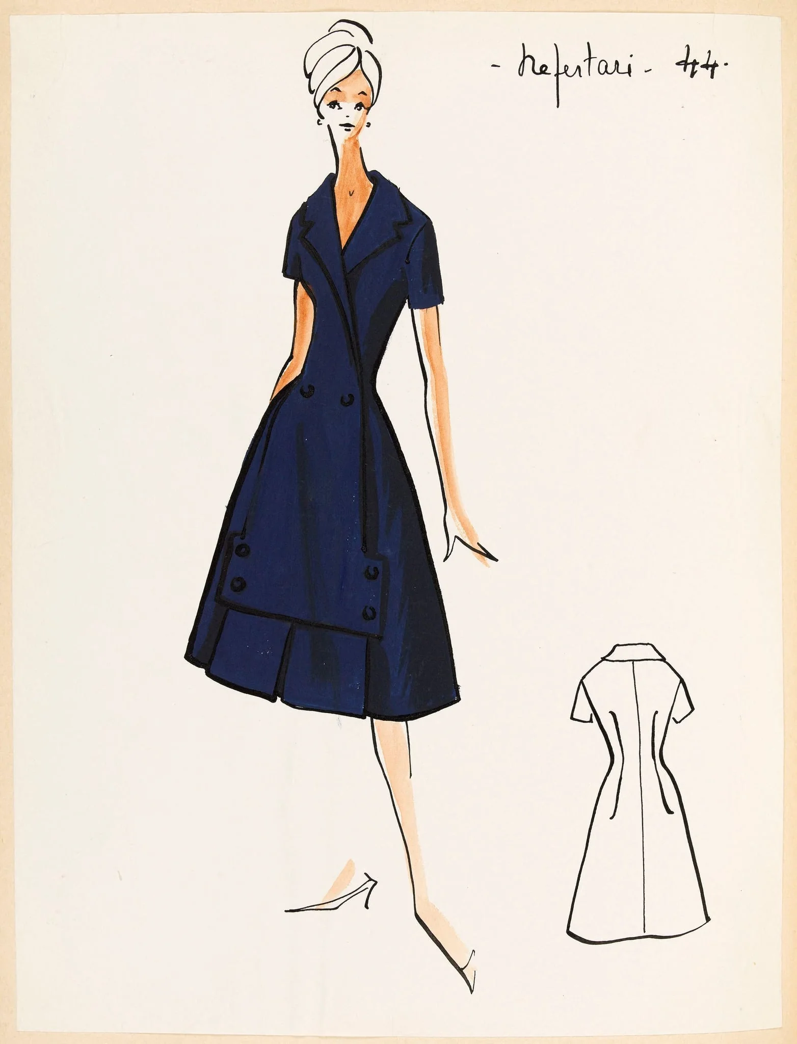 Nefertari, by Marie-Louise Carven, 1959