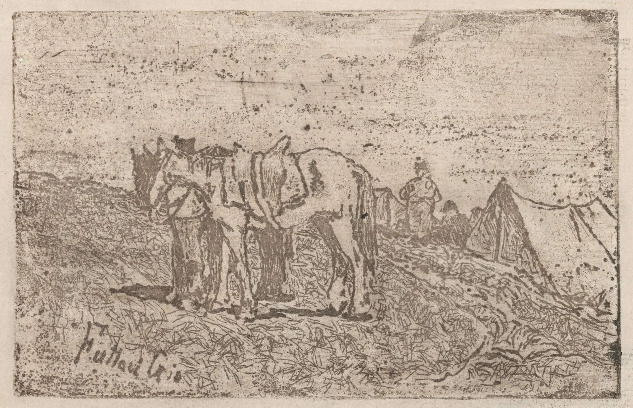 a) On Maneuvers (recto); b) On Maneuvers (verso) (Alle Manovre)