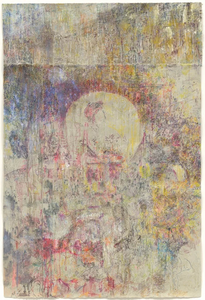 Untitled, by Andy Robert, paint, 2021