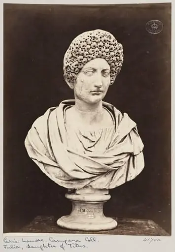 Marble bust of Julia