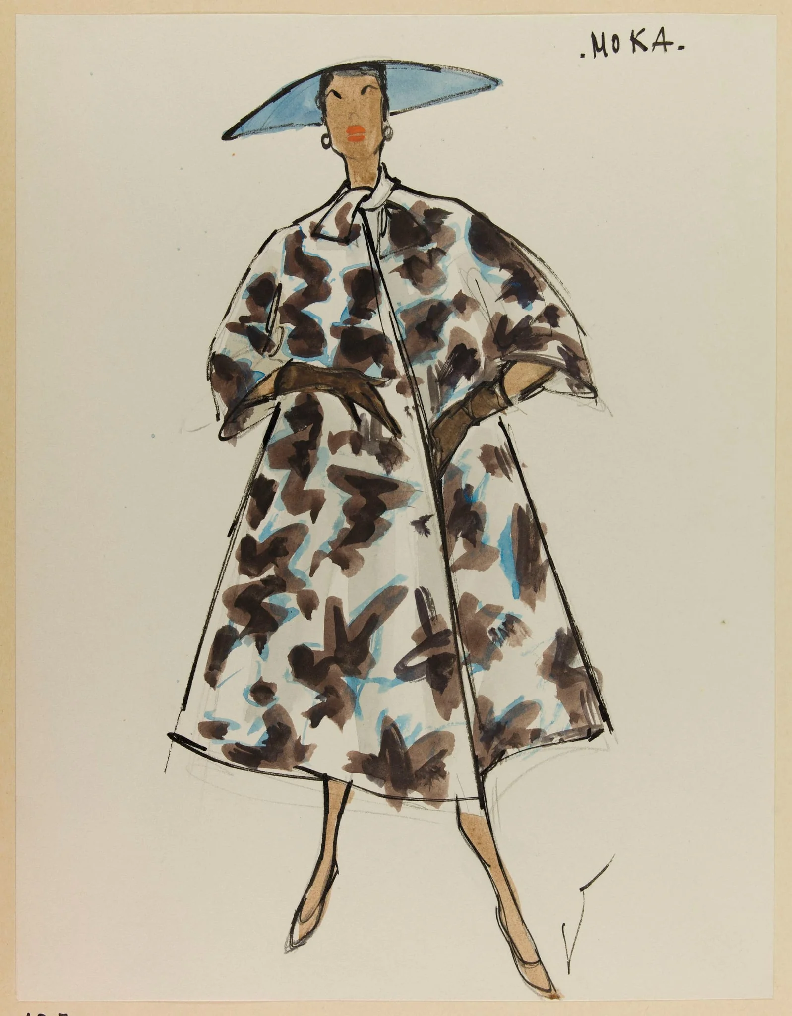 Moka, by Marie-Louise Carven, 1953