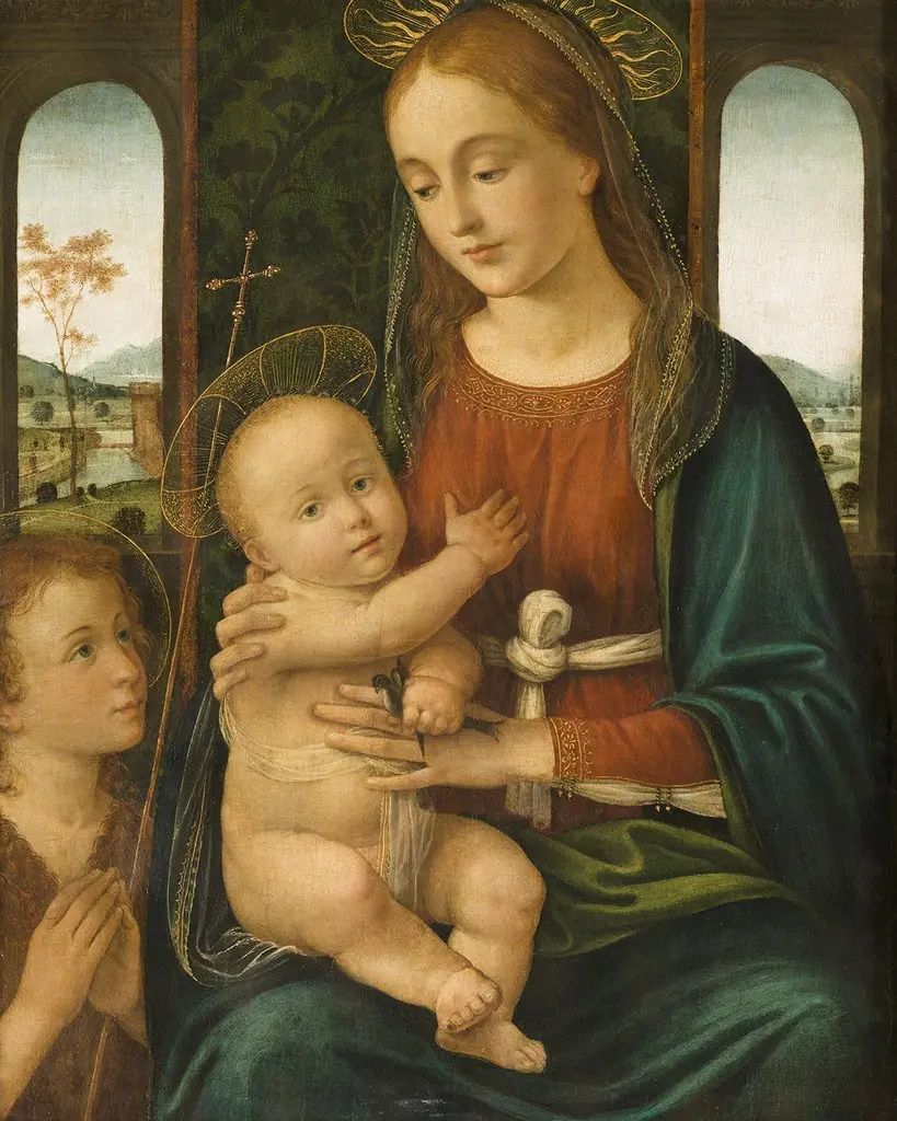 Virgin and Child with Saint John the Baptist
