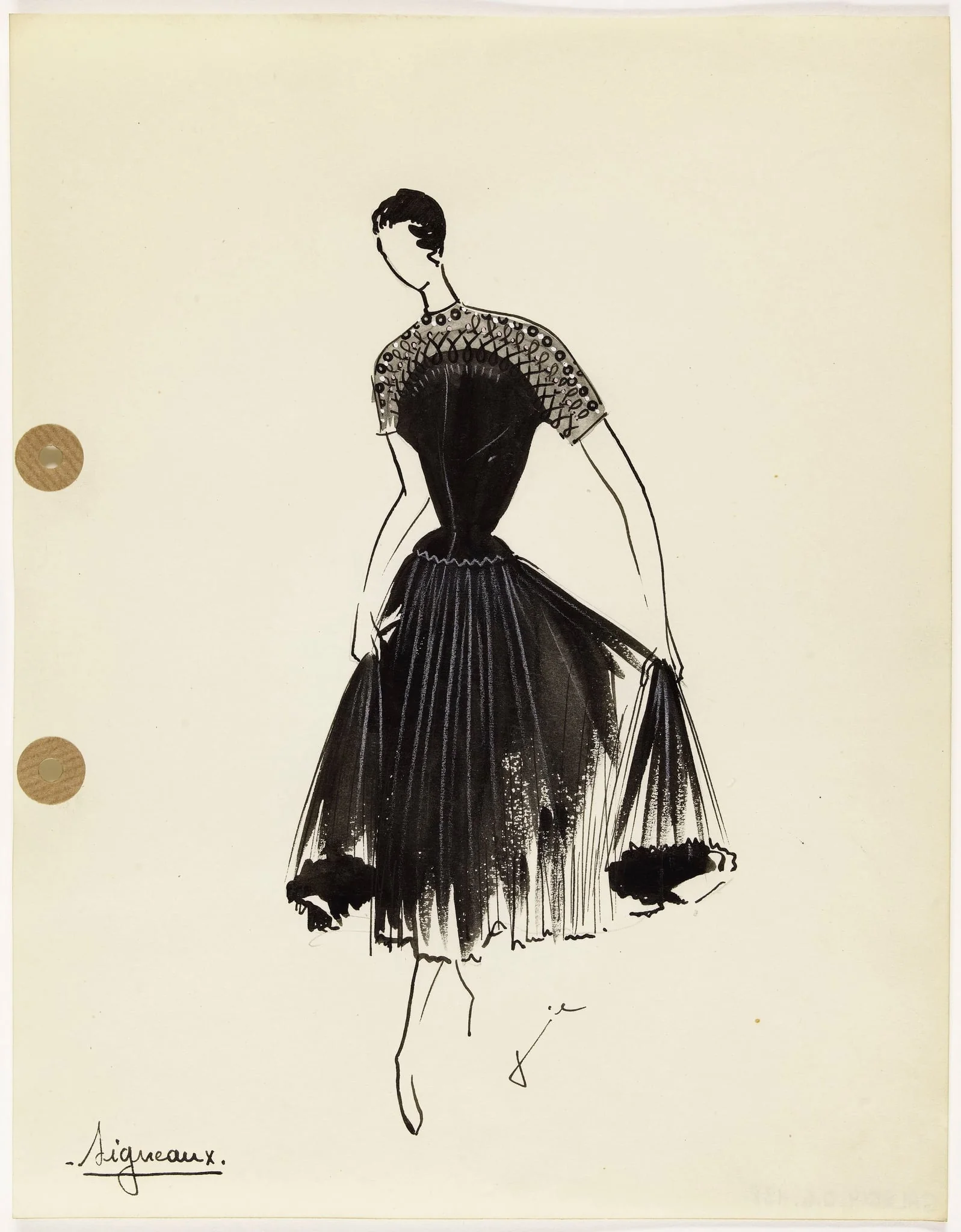 'Signeaux', by Marie-Louise Carven, 1949