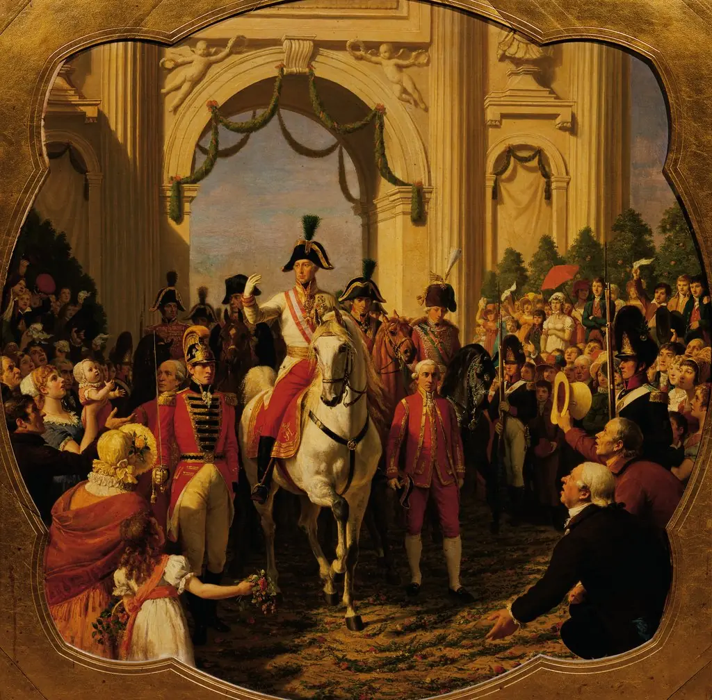 Entry of Emperor Franz I (II) of Austria into Vienna in 1814
