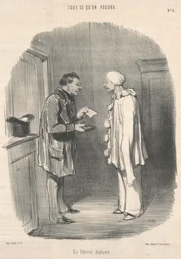 Un pierrot déplumé