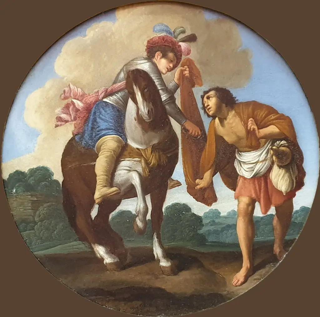 Saint Martin and the beggar