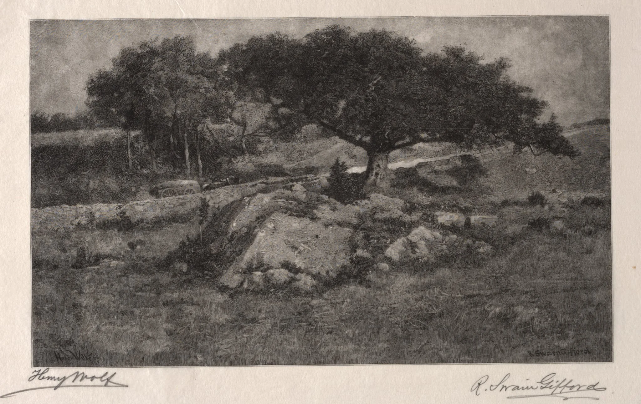 The Roadside, by Henry Wolf, 1915