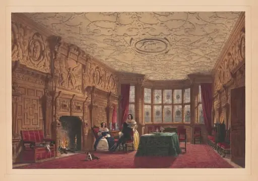 Caved Parlor, Crewe Hall, Cheshire