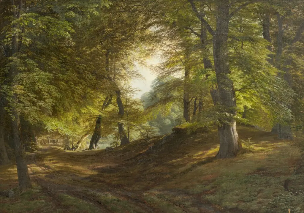 A Wood near Frederiksborg Castle