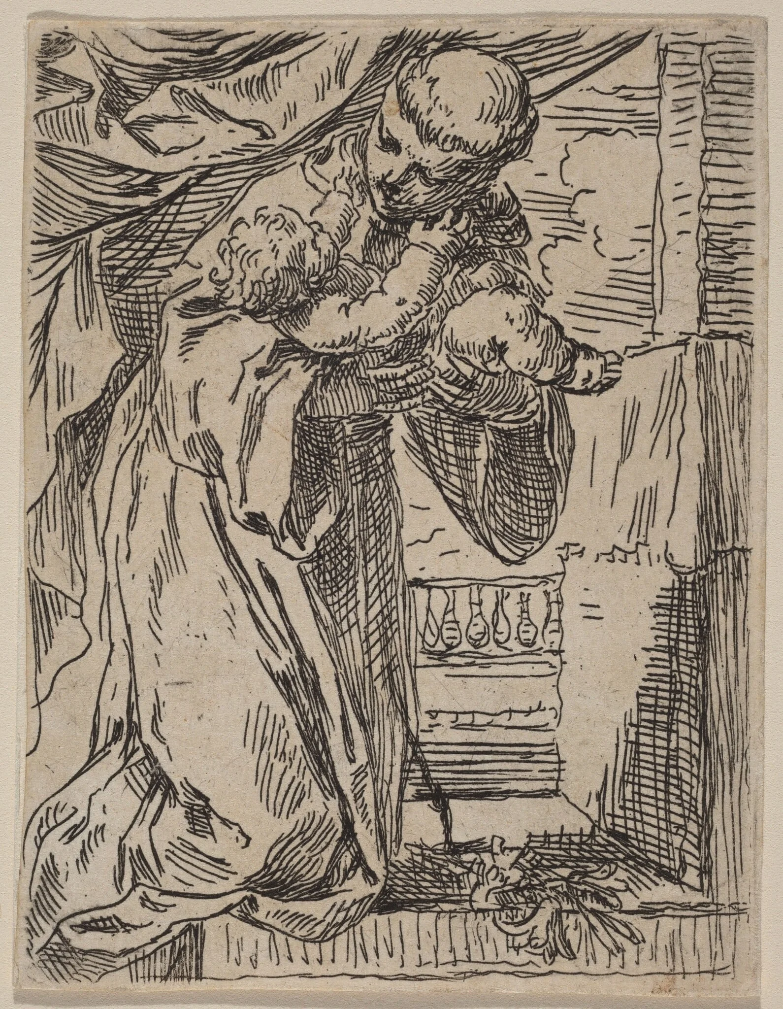 Saint Anthony of Padua Holding the Christ Child