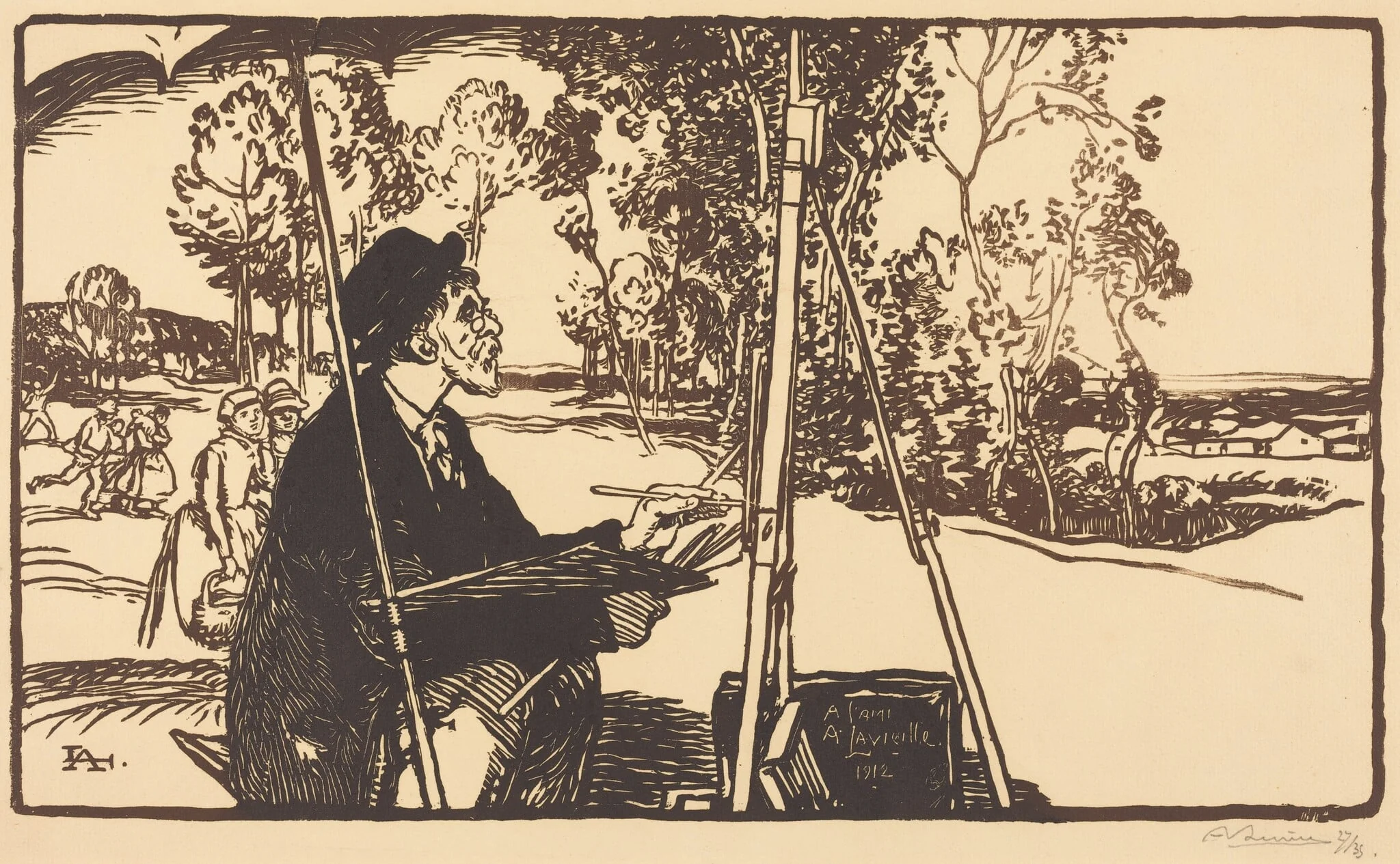 The Landscape Artist (Le paysagiste)