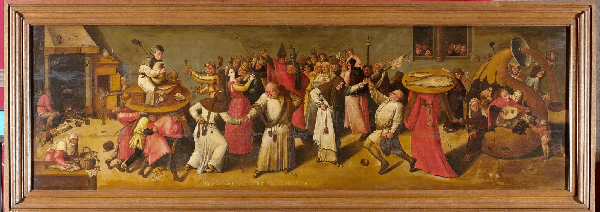 Battle between Carnival and Lent, by Unknown, unspecified, 1600