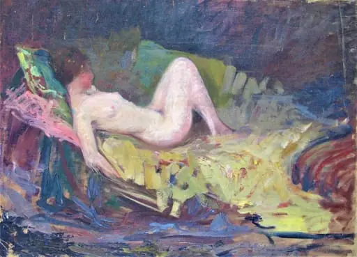 Nud culcat