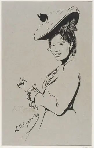 La Dame aux Gants.