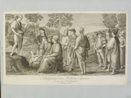 St. John preaching in the Desert