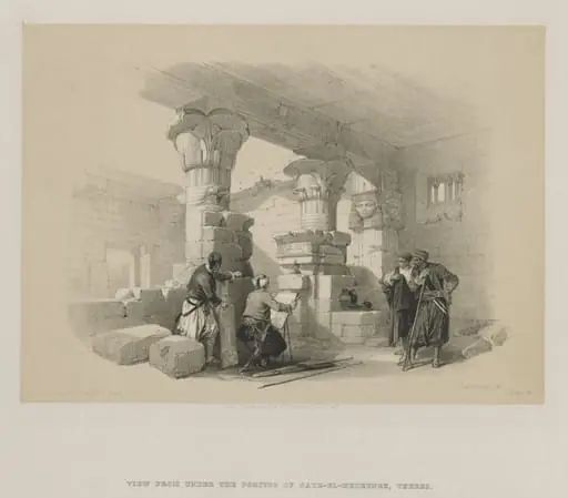 Egypt and Nubia, Volume II: Dayr-El-Medeeneh, Thebes