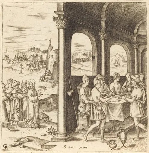 Christ Journeying to the House of a Pharisee