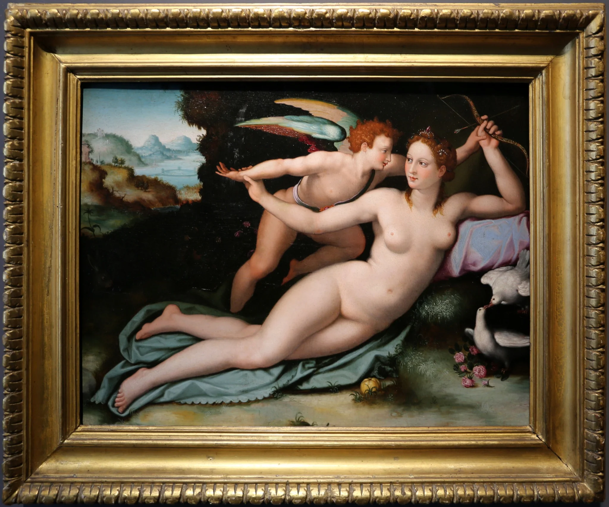Venus and Cupid