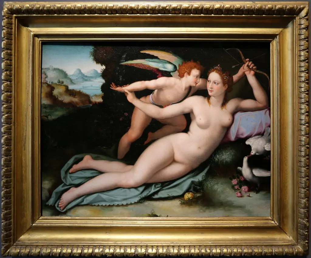 Venus and Cupid