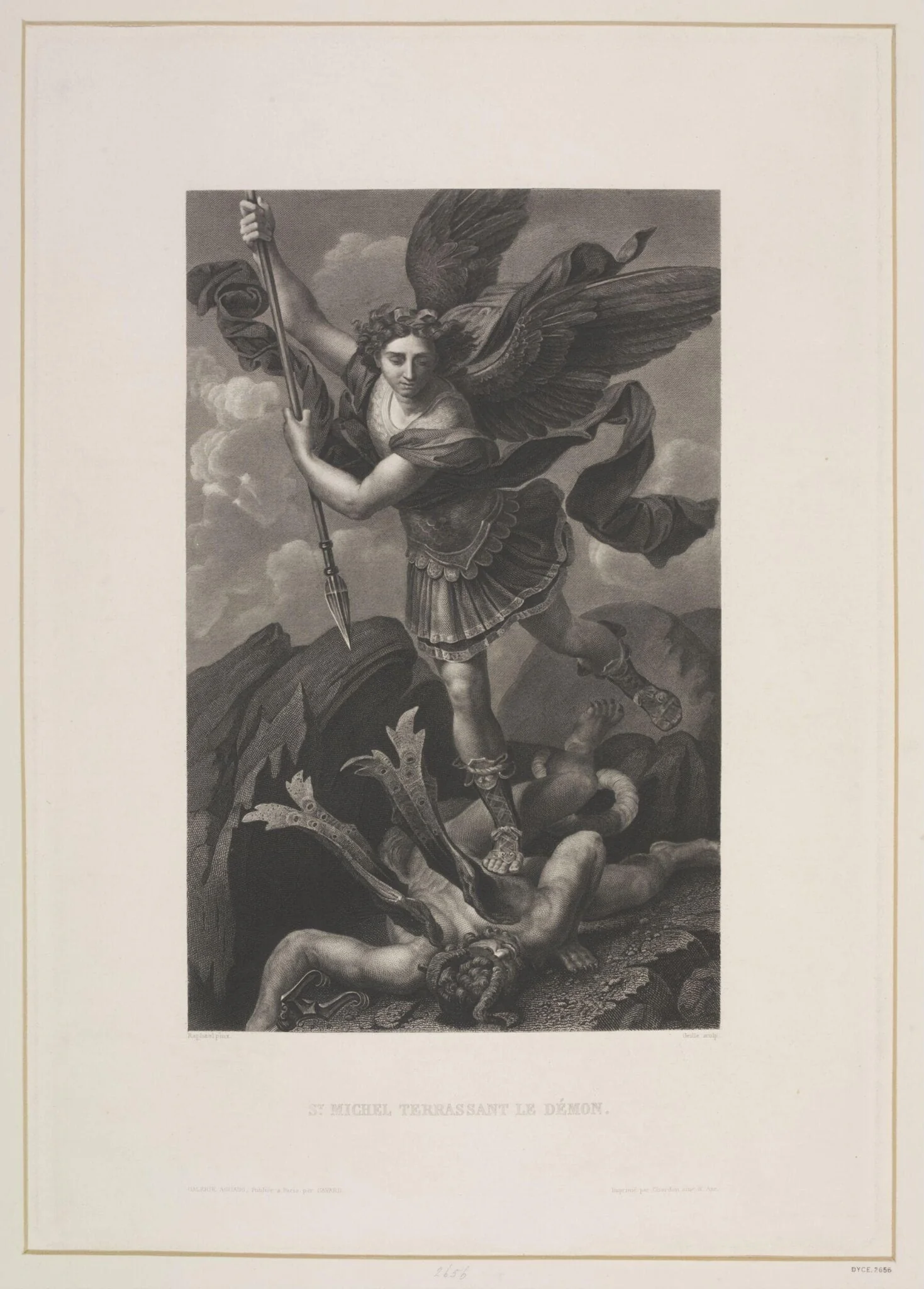 St. Michael, by Amedee Felix Barthelmy Geille, 1850