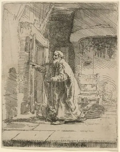 The Blindness of Tobit: the Larger Plate