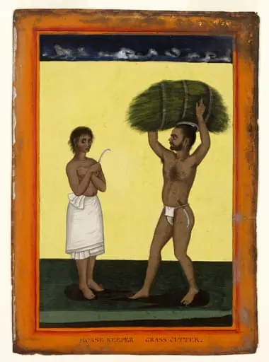 A grass-cutter and his wife