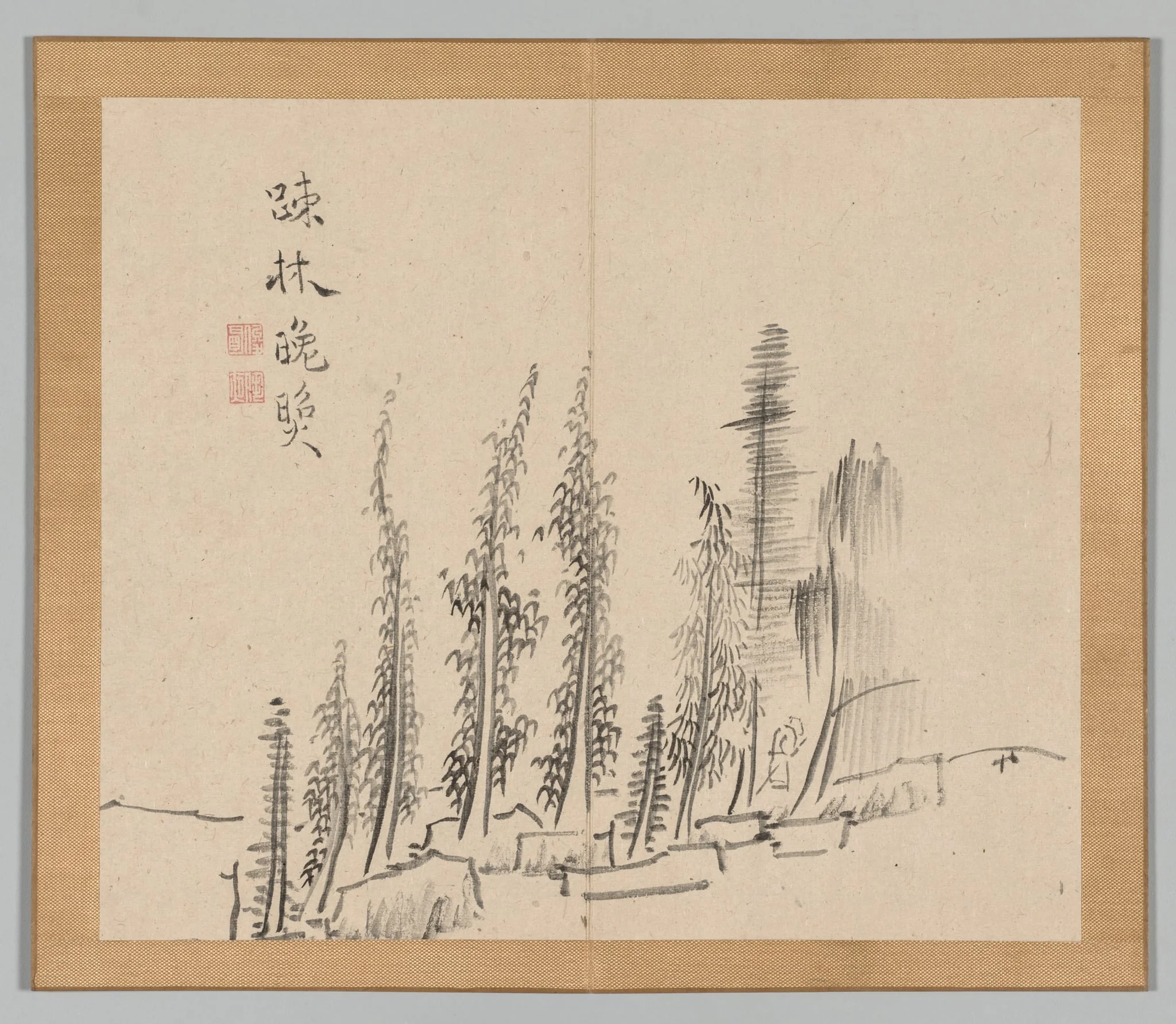 Reverberations of Taiga, Volume 2 (leaf 30), by Aoki Shukuya, 1704