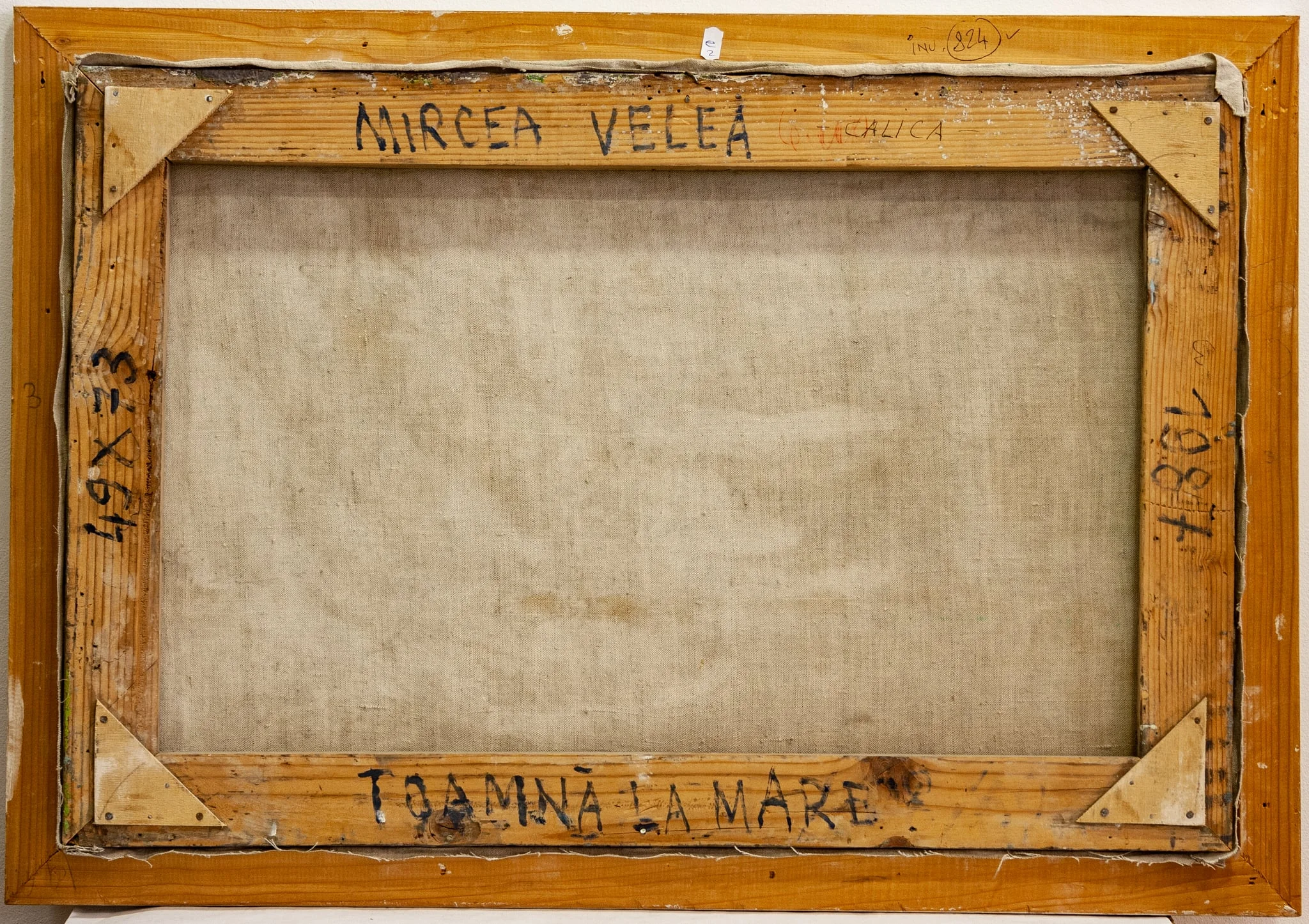 Toamnă la mare, by Velea Mircea, unspecified, 1987