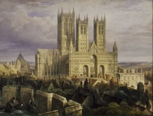 Lincoln Cathedral from the North-West
