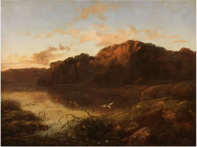 The Last Gleam of Sunset