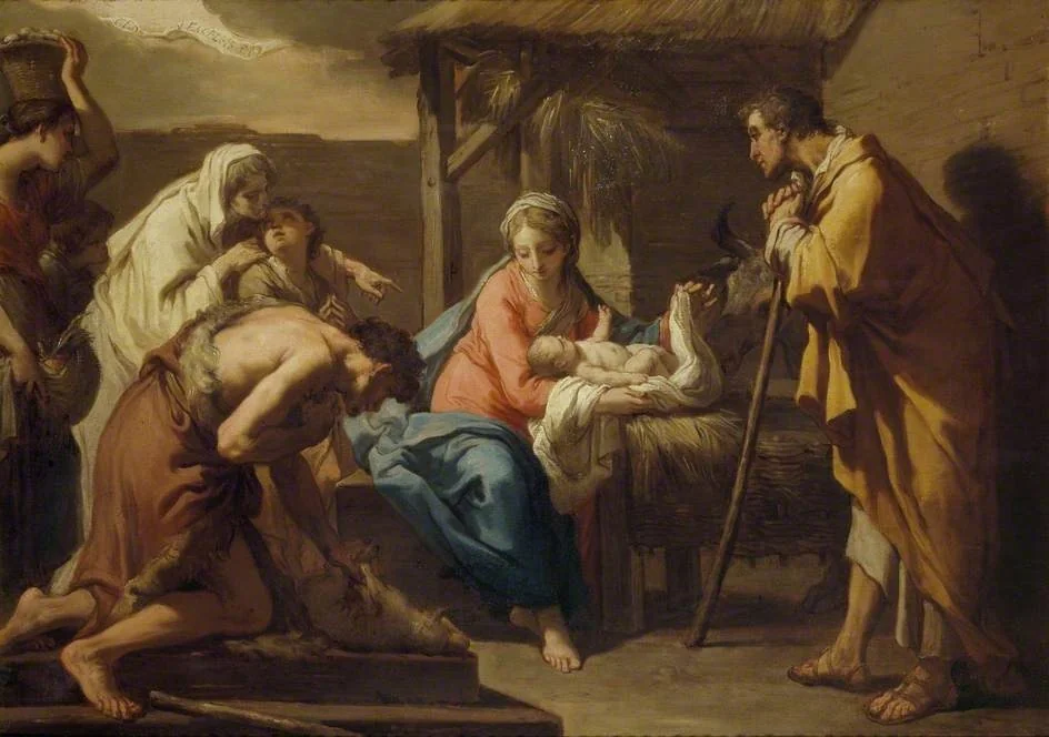 The Adoration of the Shepherds, by Gaetano Gandolfi, oil, 1778