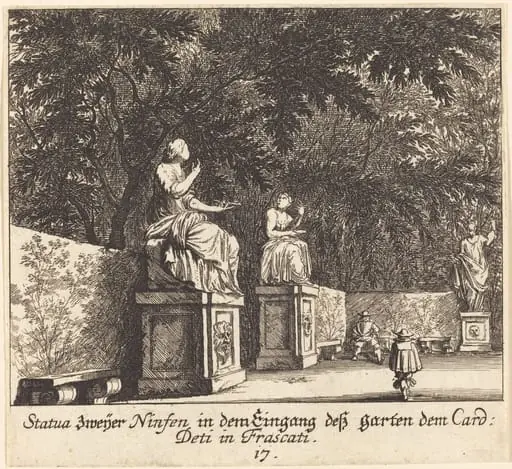 Gardens, Cardinal Deti, Frascati