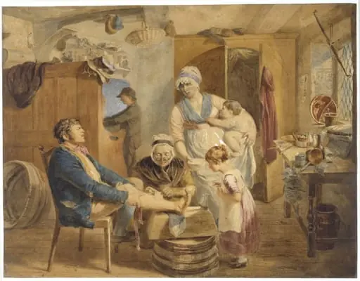 The Wounded Leg