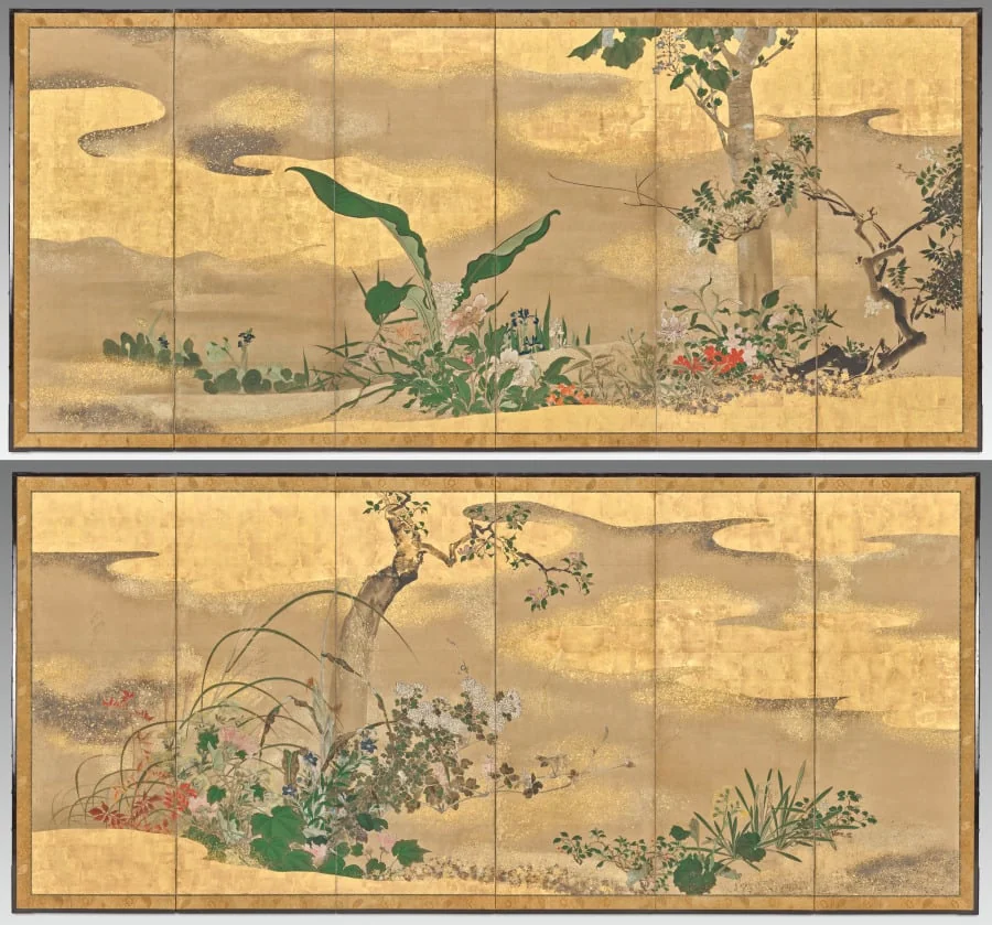 Flowers and Trees of the Four Seasons