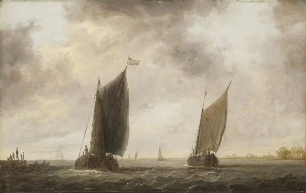 Fishing Boats on the Maas