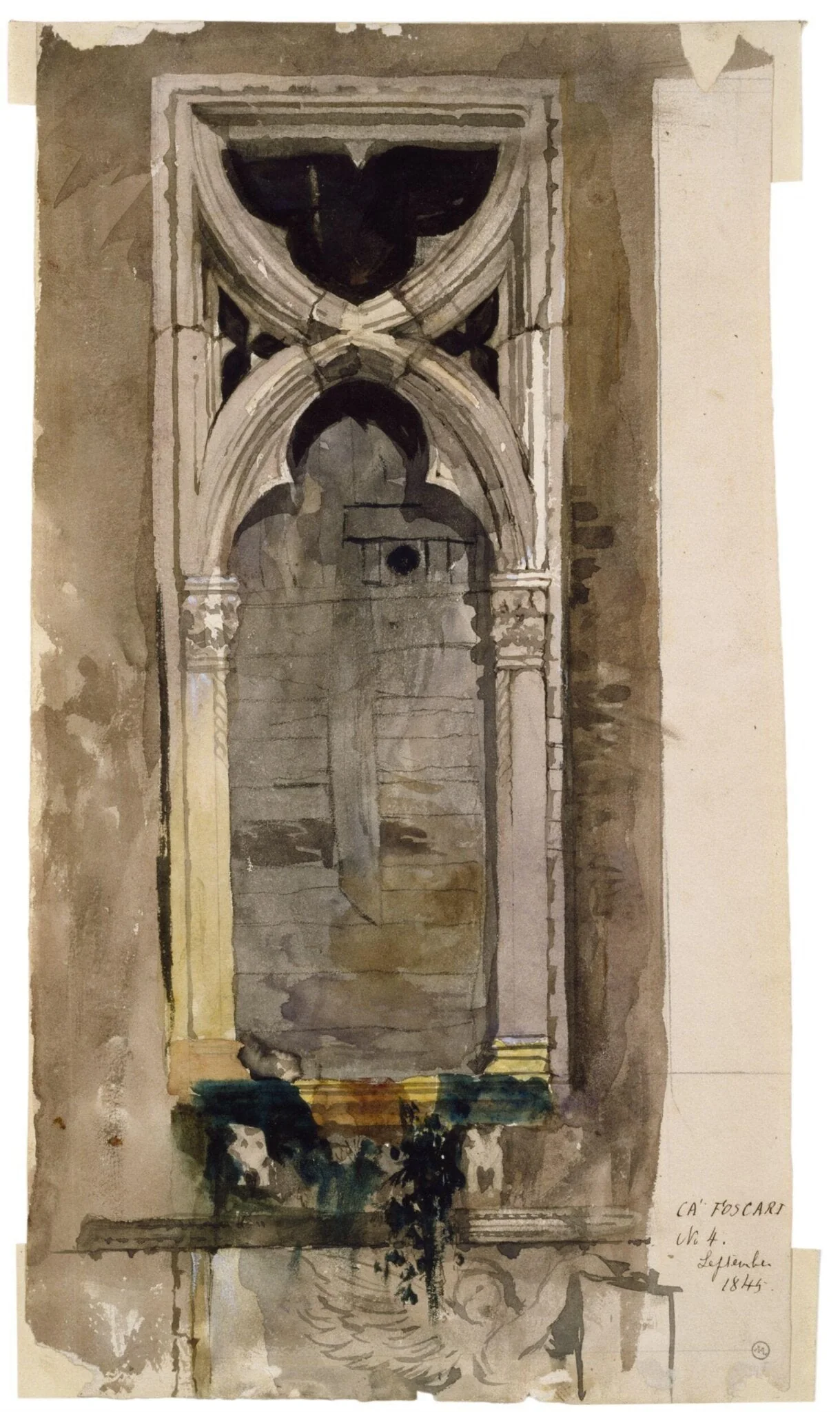 Window in the Foscari Palace, Venice