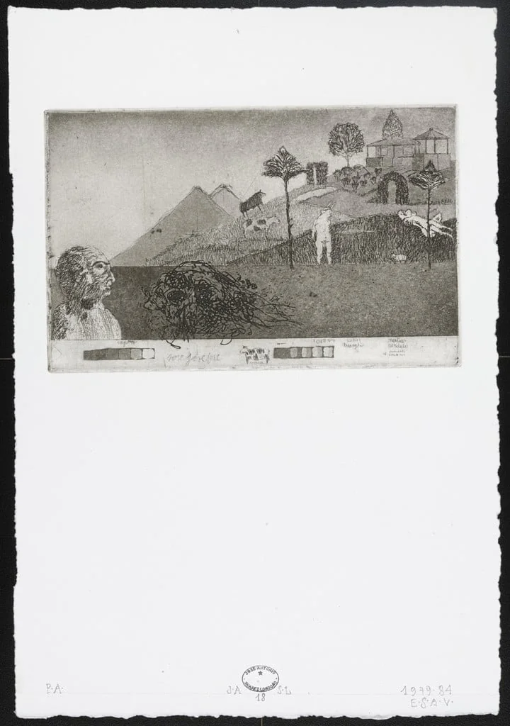 Untitled, by José Antonio Suárez Londoño, ink, 1982
