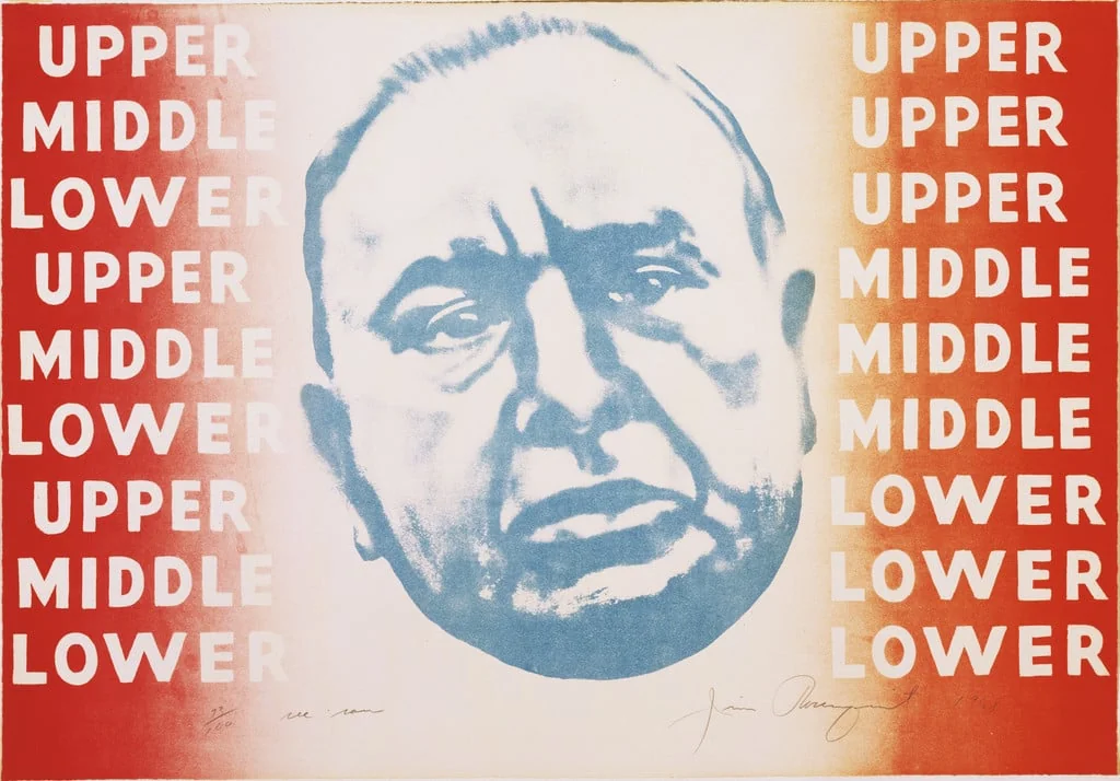 Untitled, by James Rosenquist, ink, 1968