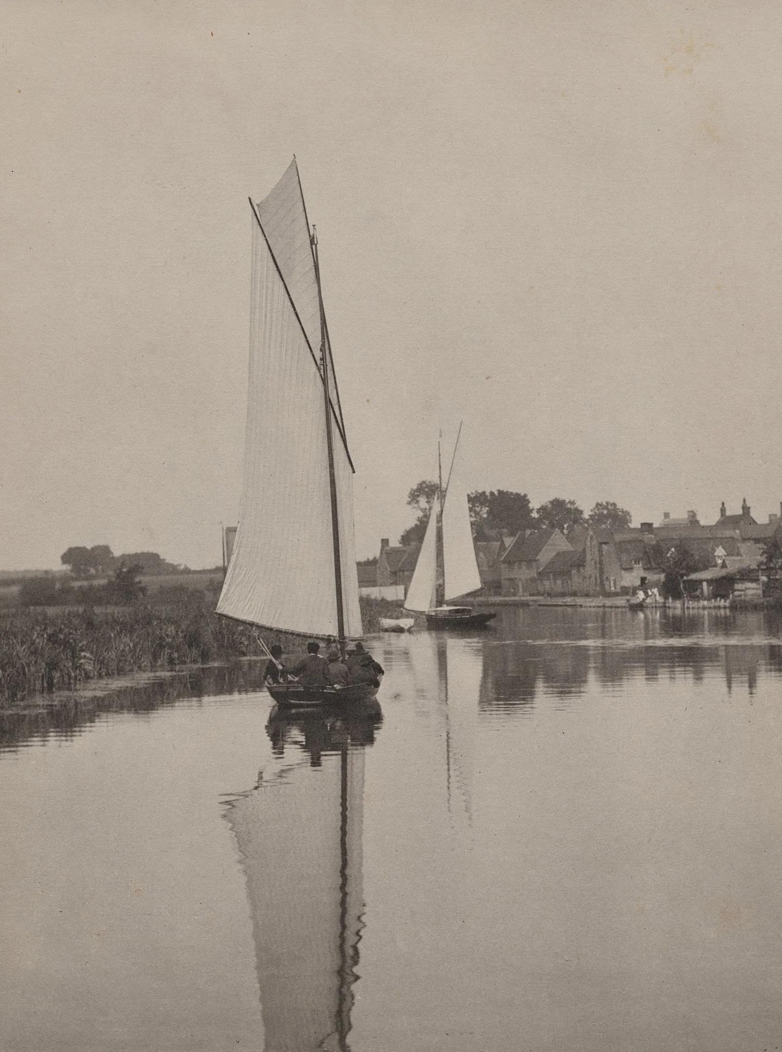 The Village of Horning, by Peter Henry Emerson, 1886