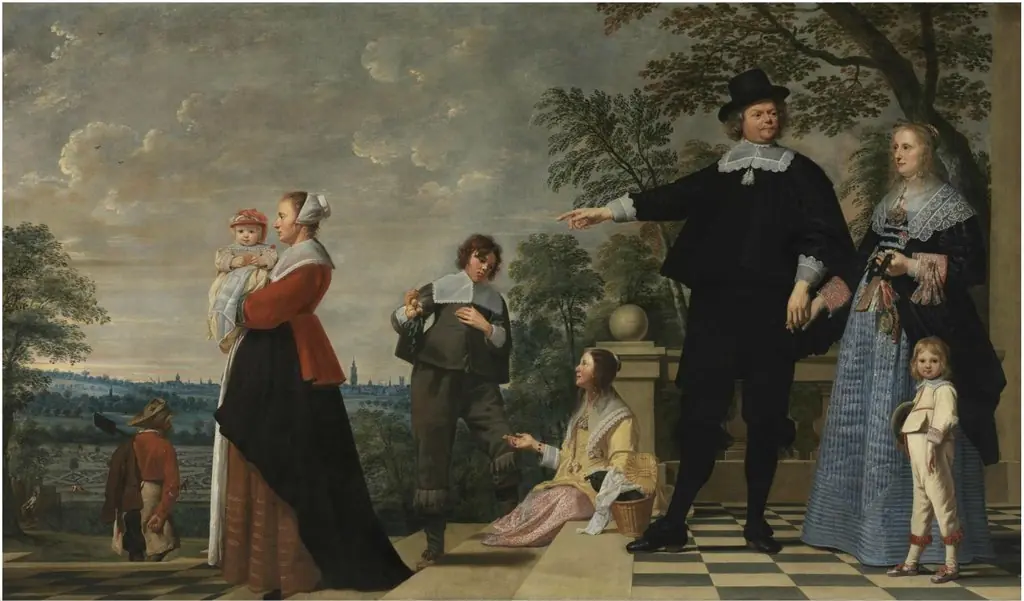 Portrait of a Bruges family