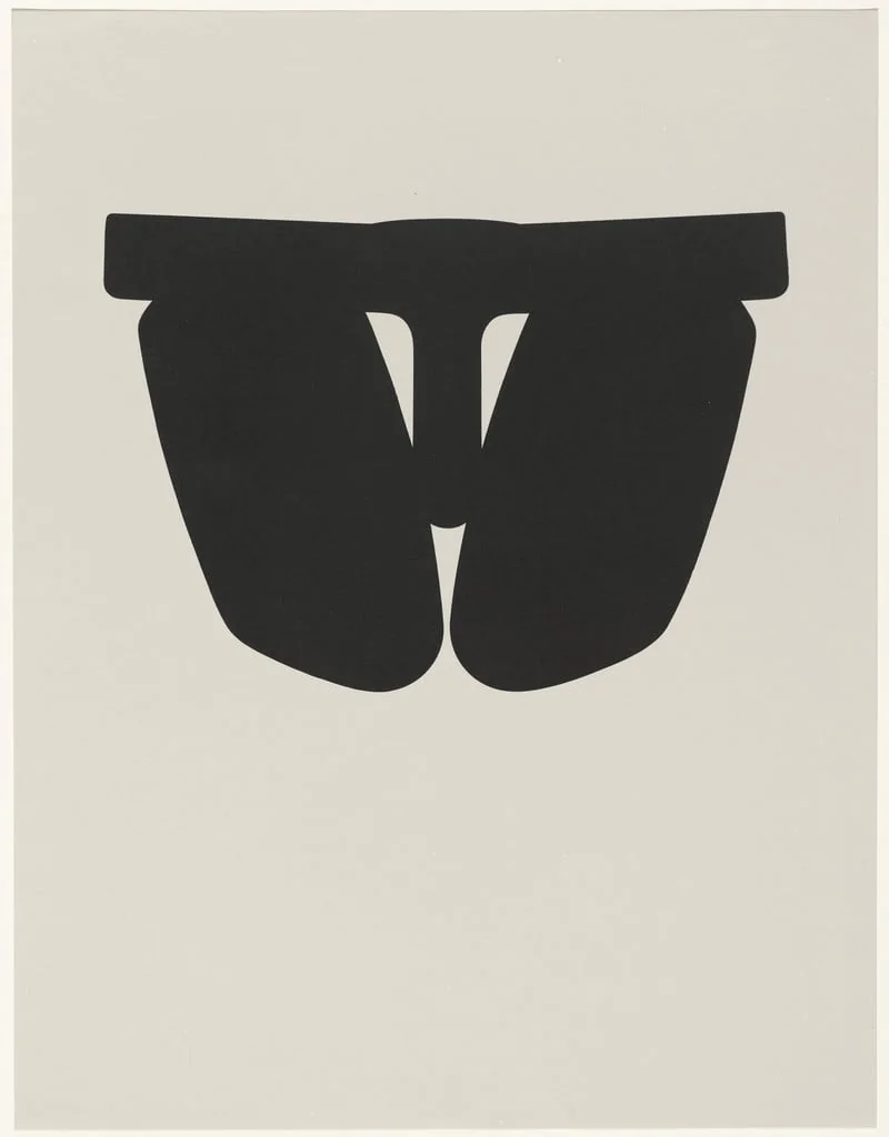 Untitled, by Gerd Leufert, ink, 1977