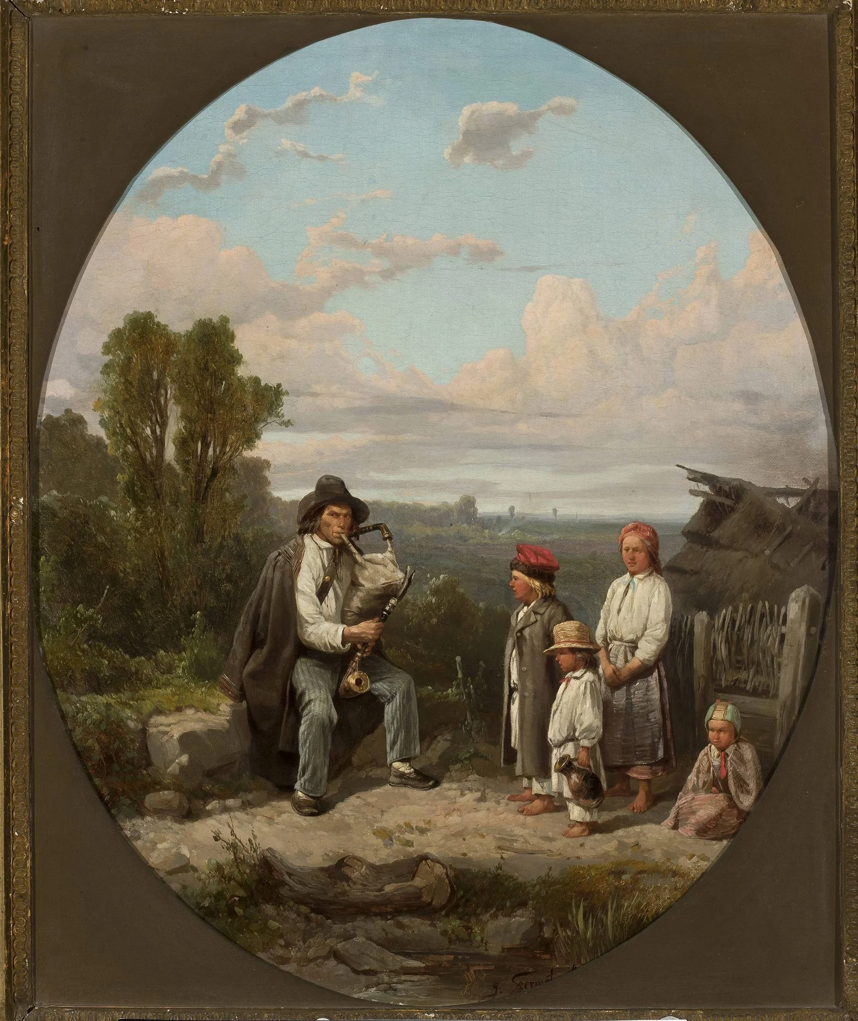 Bagpipe player