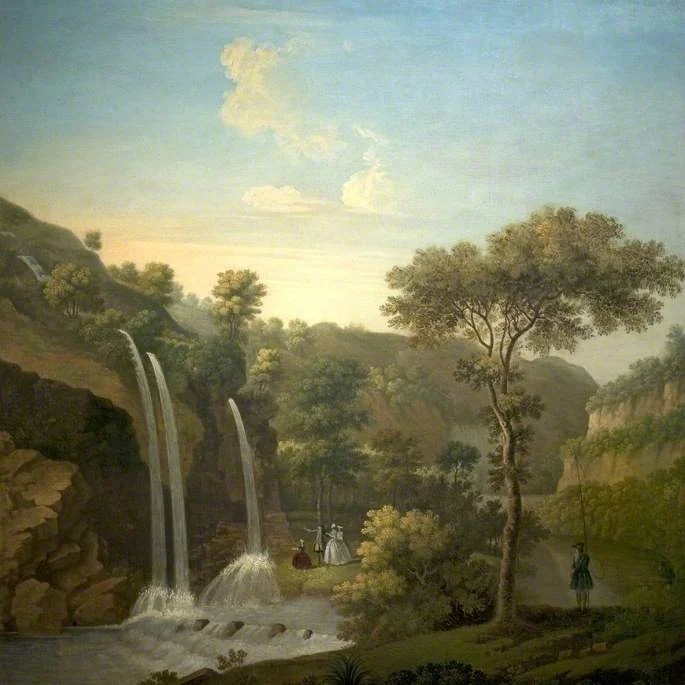 Cascades below Matlock Bath, Derbyshire