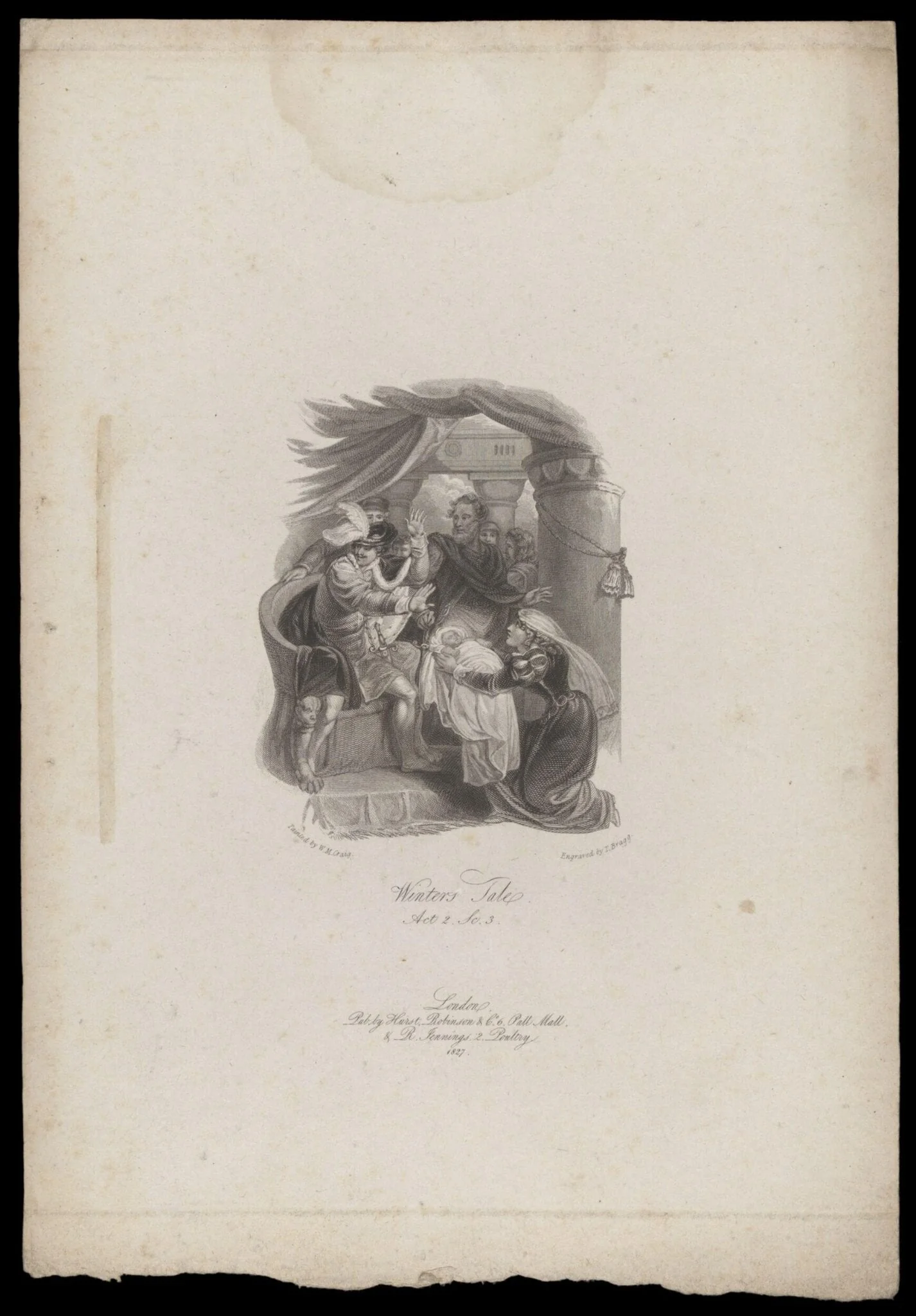 H Beard Print Collection, by William Marshall Craig, 1827