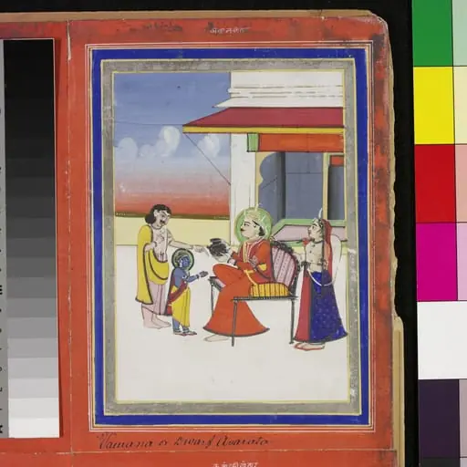 Vishnu as Vamana avatar
