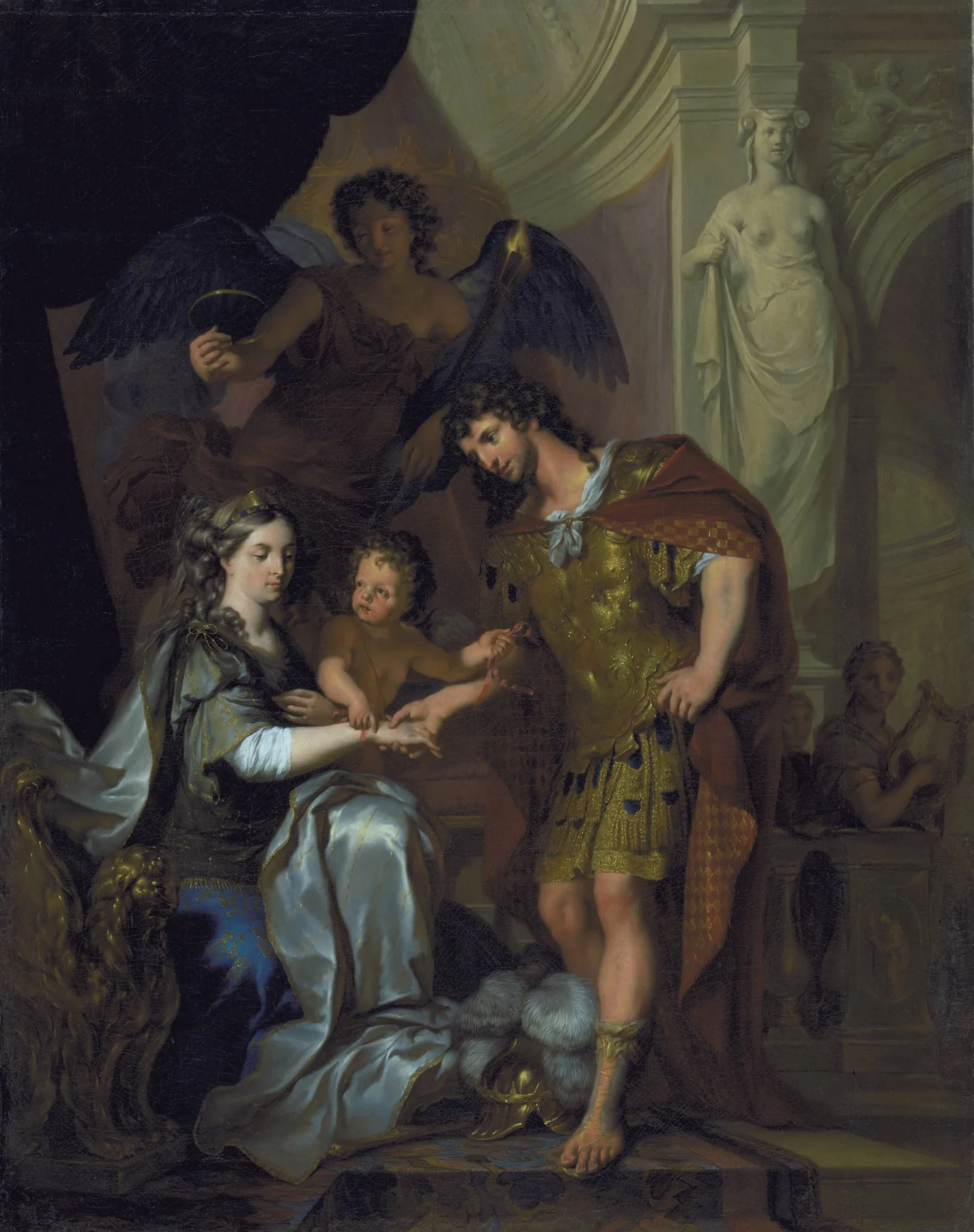 The Wedding of Alexander and Roxana (?), by Unknown, 1679