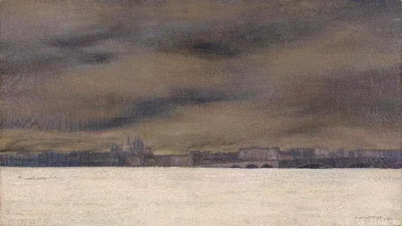 La Néva gelée