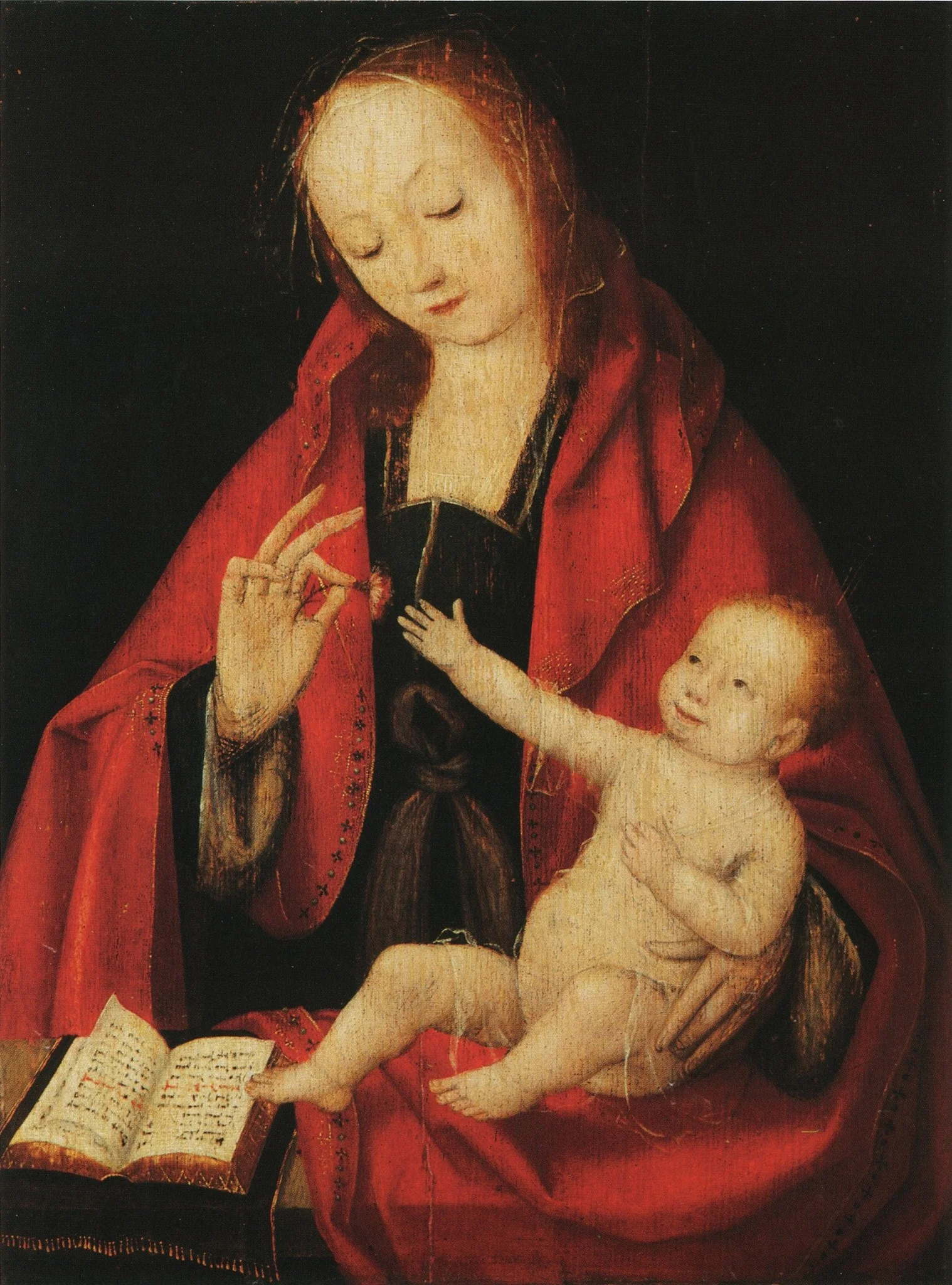 The Virgin and child, by Unknown, unspecified